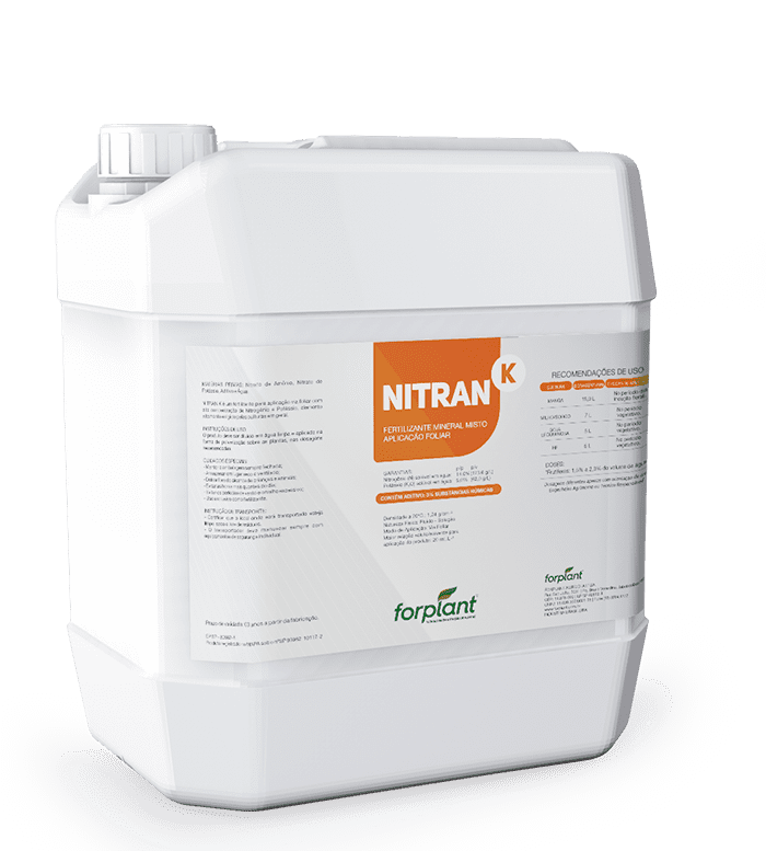Nitran K - Fertilizante Foliar Indução floral com máximo aproveitamento nutricional