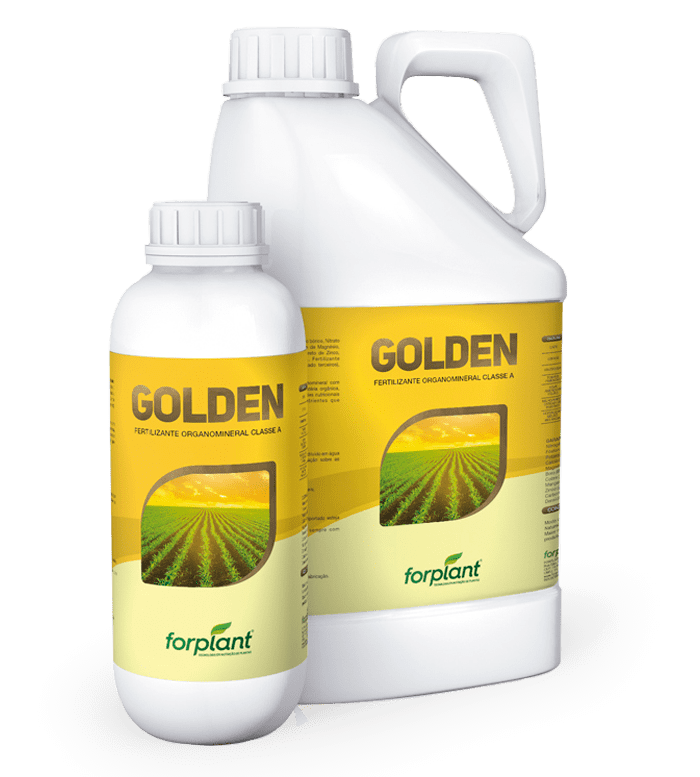 Golden - Fertilizante Foliar Cuide bem da sua riqueza, o organomineral completo!