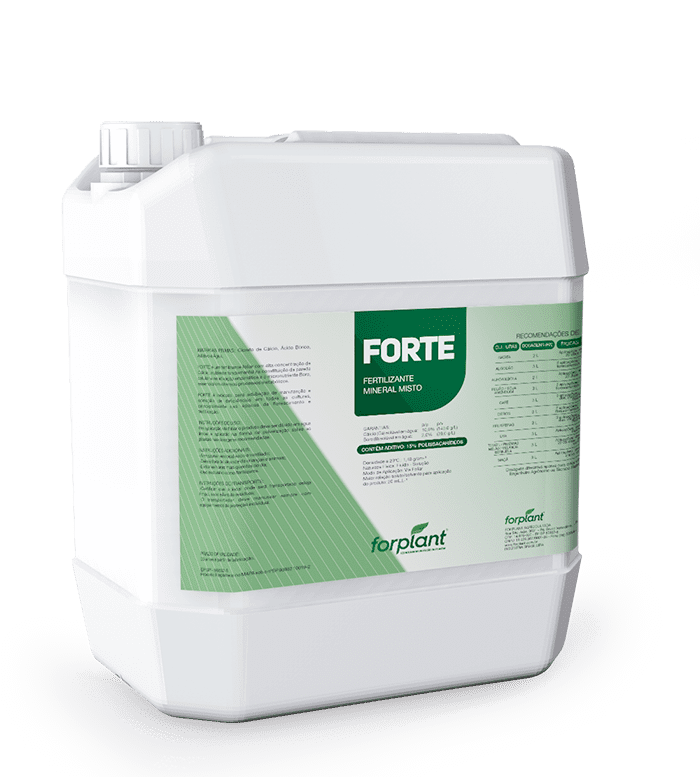 Forte - Fertilizante Foliar Nutrientes essenciais para o desenvolvimento da planta